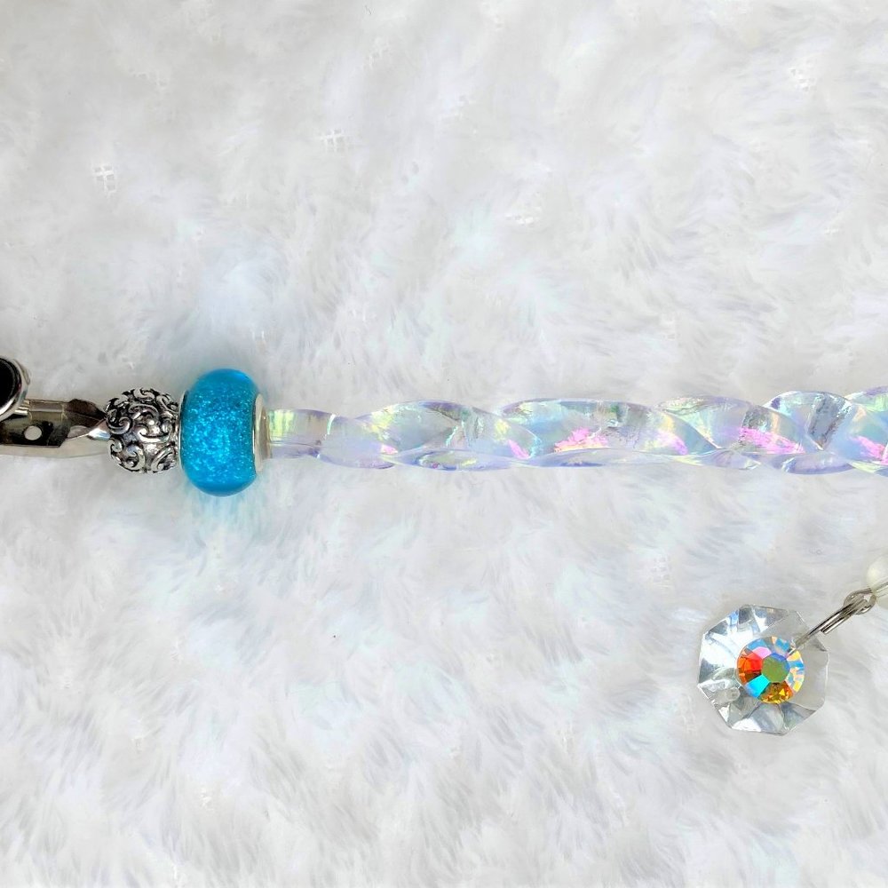 Icicle Bracelet Helper - Turquoise and Silver